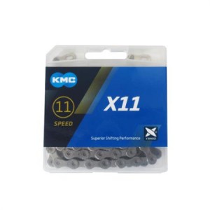 KMC  X11-GRY X11 11S用チェーン グレー 118L