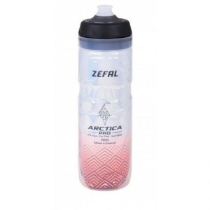 ZEFAL 1669 ARCTICA PRO  保冷ボトル シルバー/レッド