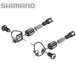 SHIMANO SM-CS50　アウターストッパー(軽合金フレーム用)　Y67B91010