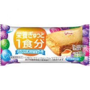 グリコ バランスオンminiケーキ チーズケーキ【1箱20個売り】