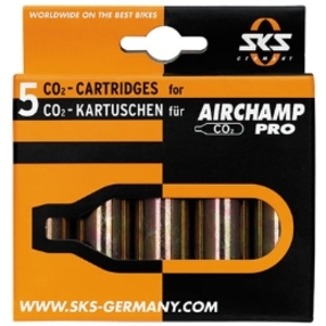 SKS AIRCHAMP CO2カートリッジ5本セット